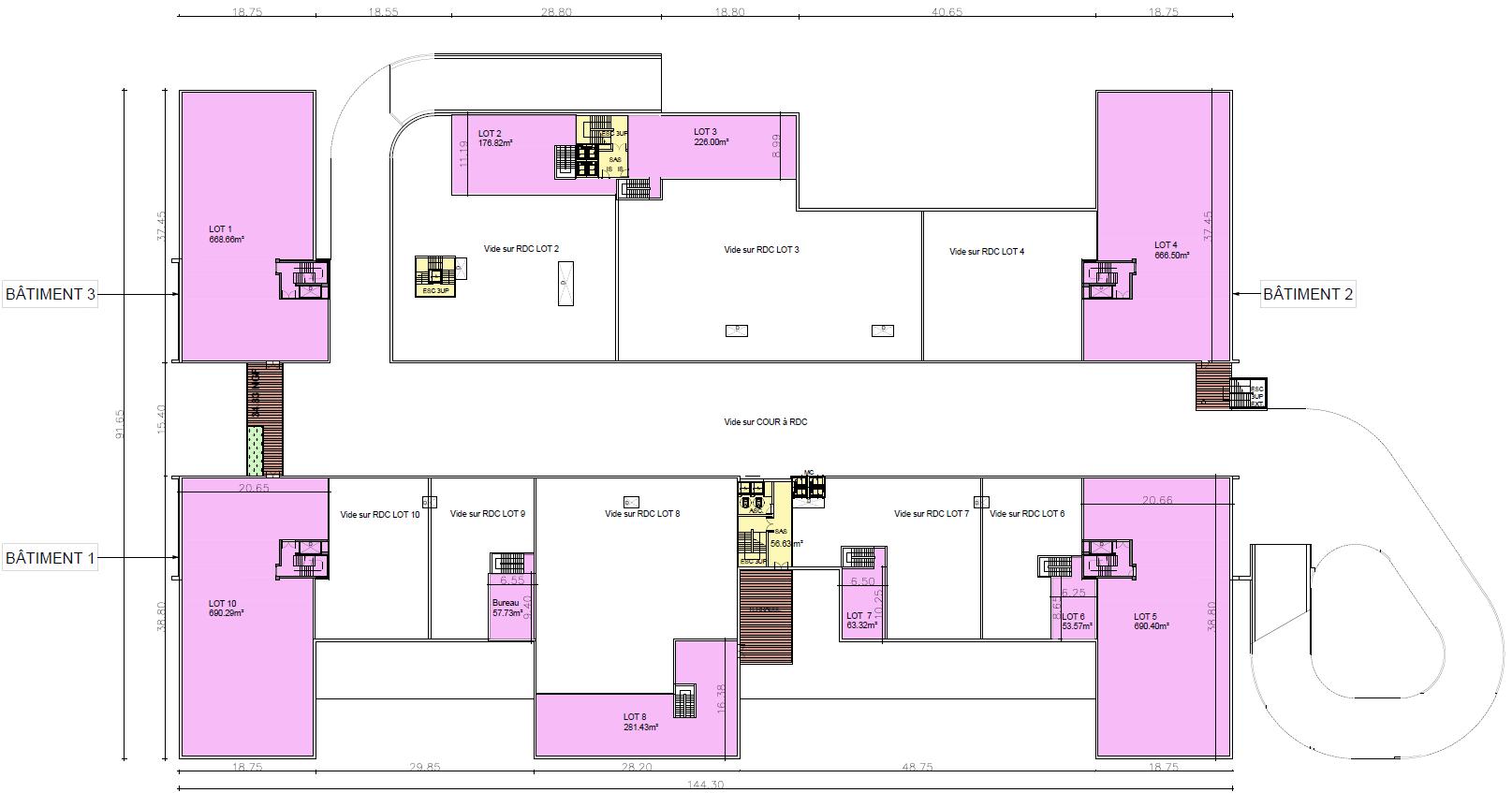 Local d'activité Gennevilliers 32773m² Location local d'activité Gennevilliers Hauts-de-Seine OLACT2317428 11
